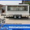 Outdoor hot selling Mobile fast food trailer cart mobile ice cream trailer for popular sale