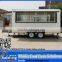 Mobile food truck mobile kitchen van Application and New Condition fast food van