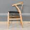 Metal frame hans wegner wishbone chair