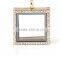 Floating Charm Locket On Production Zinc Alloy Nickle Free Pendant