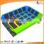 Special design kids play games indoor trampoline playground equipment