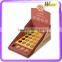 Christmas Gift Candy/Lollipop Paper Corrugated Counter Display Box