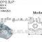 High quality DIN741 Malleable Electro Galvanized ,Stainless Steel,Double/Simplex Wire Rope Clip ,
