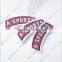 China Gold Supplier, custom woven patches/badges for clothes