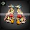 African Crystal Beads Jewelry Necklace And Earring Sets KHK717