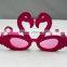 awan glasses, funny christmas glasses , party glasses with diamond