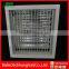 HVAC system powder coated linear air grille with damper