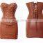 leather plus size sexy girl dance evening dress bustier open hot sex women photo corset dress