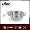 stainless hot pot equipment with double bottom