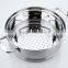 stainless steel kitchenware and cookware food display steamer utensil set