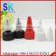 60ml 120ml transparent pet bottle with twist flip top cap