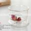 Best clear glass tea cups with lids manufacturer
