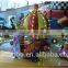 Racing car carousel with 12 seats