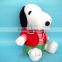 China factory top quality stuffed promotion plush snoopy toy