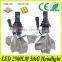 Fanless led headlight!! car led head lamp 881/9004/9007/H1/H3/H7/H13 high power led headlight