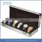 Professional Aluminum Watch Box Travel Case With Display Pillow ZYD-HZMwb005