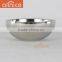 Wholesale 6 pcs different size bowl set mixing bowl stainless steel rice bowl/soup bowl/sugar bowl/ insulated bowl