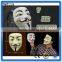 PVC halloween party face mask funny clown masks V for Vendetta mask