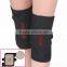 universal size neoprene black color magnetic knee brace