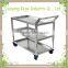 Cheap safe colorful steel kd movable library book cart metal library book cart library mobile book vehicles