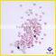 China factory wholesale pink flat back non hotfix rhinestone with silver foil back