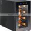 8-bottle counter top wine cooler cellar with single door semiconductor wine cellar