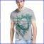 New design heat transder plain round neck t-shirt or deep round neck t-shirt and sublimation pattern t shirt with low prices