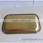 OEM printed matal promotion tray serving tray metal tin tray