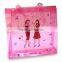 custom-made PVC beach clear handbag