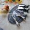 black slate dinner plate
