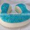 Gel U shape memory foam neck pillow