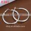 Wholesale 925 Sliver African Hoop Earring