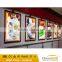 Acrylic material and customized shape led picture frame light box advertising