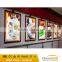 Wall mounted small photography super slim advertising led light box display illuminated advertising boards sign