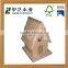 New arrival decorative handmade hanging wooden bird feeder