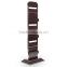 Professional antique cheap high quality wooden magazine rack for wholesales