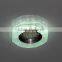 Crystal Jade marble flat spotlight indoor lighting octagon ceiling light downlight led MR16 GU5.3 house decoration side lighting