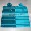 Pure cotton customer design woven stripes adult beach towelling robe