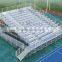 14 rows raised deluxe used aluminum bleachers for sale with wheelchair ramp
