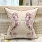 new super soft cotton/linen ocean seahorse embroidery cushion