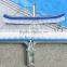 Swimming pool 18'' cleaning metal back wall brush