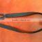 open end with black waterproof zipper