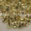 AAA grade well foiled ss40 jonquil color pointback rhinestone for DTY hobby
