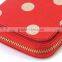 Fashion Canvas Zippered Clutch Wallet For Girls