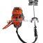 Backpack petrol soil loosening land tiller