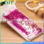 Hot 7 Colors Fun Glitter Star Liquid Hard Back Phone Case cover for iphone 6 6s 6Plus 6sPlus transparent clear case Cover