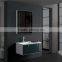High quality led illuminated mirror cabinet for hotel with shaver socket