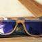 2015 OEM Bamboo Wooden Sunglasses Polarized Lenses Optical Attribute and Sunglasses Style Eco-friend Handmade Wooden Sunglasses
