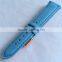 Stamp Logo Canvas Stitch Leather Nato Watch Straps
