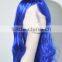 Long Natural Wave Dark Blue Cosplay Wig for Cosplay Cartoon N349